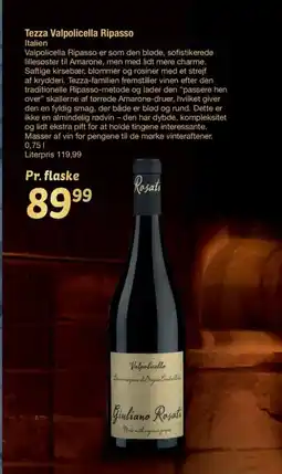 Fakta Tyskland Tezza Valpolicella Ripasso Italien tilbud