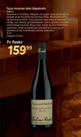 Fakta Tyskland Tezza Amarone della Valpolicella Italien tilbud