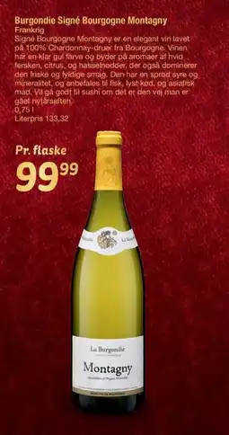 Fakta Tyskland Burgondie Signé Bourgogne Montagny Frankrig tilbud