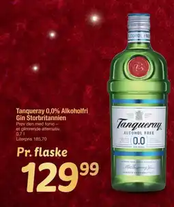Fakta Tyskland Tanqueray 0,0% Alkoholfri Gin Storbritannien tilbud