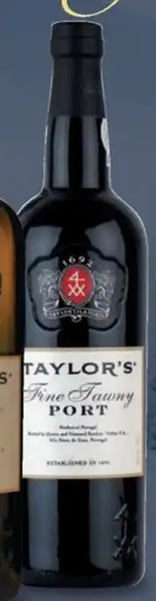 Fakta Tyskland Taylor's Fine Tawny Port tilbud