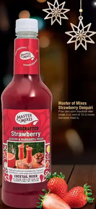 Fakta Tyskland Master of Mixes Strawberry Daiquiri tilbud