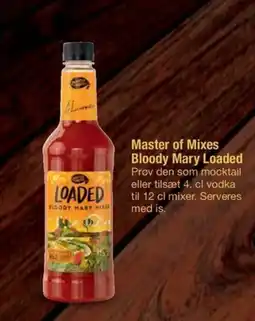 Fakta Tyskland Master of Mixes Bloody Mary Loaded tilbud