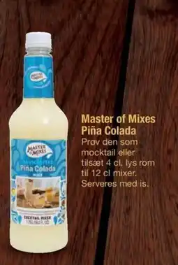 Fakta Tyskland Master of Mixes Piña Colada tilbud