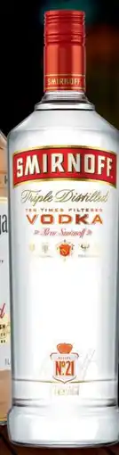 Fakta Tyskland Smirnoff Red 37,50% tilbud