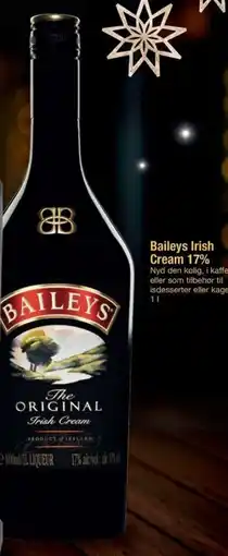 Fakta Tyskland Baileys Irish Cream 17% tilbud