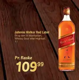 Fakta Tyskland Johnnie Walker Red Label tilbud