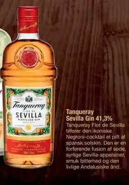 Fakta Tyskland Tanqueray Sevilla Gin 41,3% tilbud