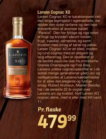 Fakta Tyskland Larsen Cognac XO tilbud
