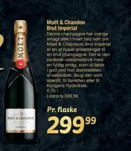 Fakta Tyskland Moët & Chandon Brut Impérial tilbud