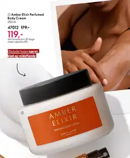 Oriflame Amber Elixir Perfumed Body Cream tilbud