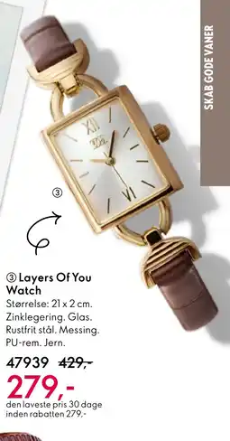 Oriflame Layers Of You Watch tilbud