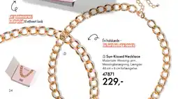 Oriflame Sun-Kissed Necklace tilbud