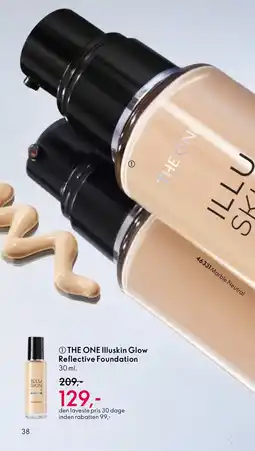 Oriflame THE ONE Illuskin Glow Reflective Foundation tilbud