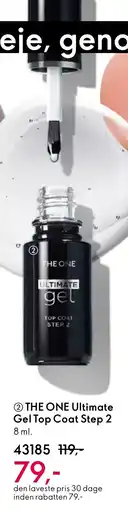 Oriflame THE ONE Ultimate Gel Top Coat Step 2 tilbud