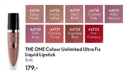 Oriflame THE ONE Colour Unlimited Ultra Fix Liquid Lipstick tilbud
