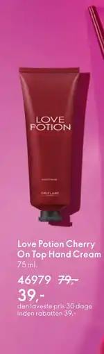 Oriflame Love Potion Cherry On Top Hand Cream tilbud