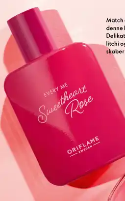 Oriflame Every Me Sweetheart Rose Eau de Toilette tilbud