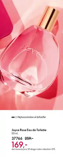 Oriflame Joyce Rose Eau de Toilette tilbud