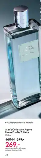 Oriflame Men's Collection Agave Power Eau De Toilette tilbud