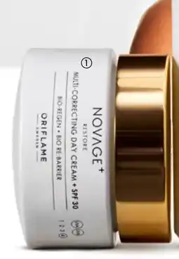 Oriflame Novage+ Restore Multi- Correcting Day Cream SPF 30 tilbud