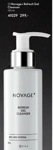Oriflame Novage+ Refresh Gel Cleanser tilbud