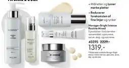 Oriflame Novage+ Bright Intense Routine Mixed tilbud