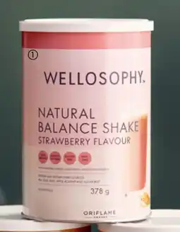 Oriflame Wellosophy Natural Balance Shake Strawberry Flavour tilbud