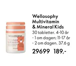 Oriflame Wellosophy Multivitamin & Mineral Kids tilbud