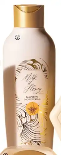 Oriflame Milk & Honey Gold Pampering Shower Cream tilbud