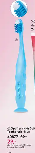 Oriflame Optifresh Kids Soft Tootbrush-Blue tilbud