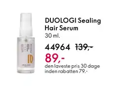 Oriflame DUOLOGI Sealing Hair Serum tilbud