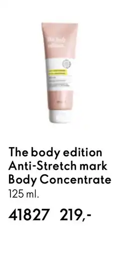 Oriflame The body edition Anti-Stretch mark Body Concentrate tilbud