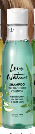 Oriflame Love Nature Shampoo For Dandruff Control with Organic Tea Tree Oil & Aloe Vera tilbud
