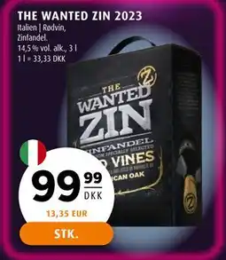 Scandinavian Park THE WANTED ZIN 2023, DKK 99.99 tilbud