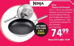 Citti Ninja pfannen-set zerostick tilbud