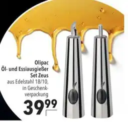 Citti Olipac Öl- und Essiausgießer Set Zeus tilbud