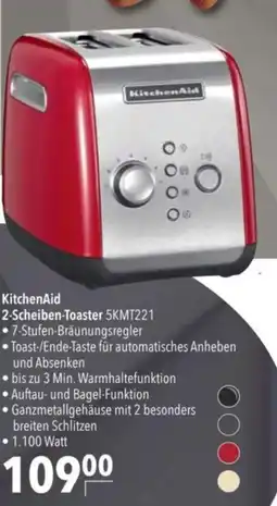 Citti KitchenAid 2-Scheiben-Toaster 5KMT221 tilbud