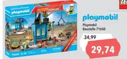 Citti Playmobil Baustelle 71650 tilbud