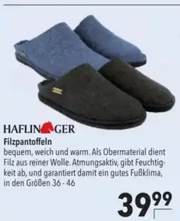 Citti HAFLIN GER Filzpantoffeln tilbud