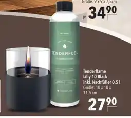 Citti Tenderflame Lilly 10 Black inkl. Nachfüller tilbud