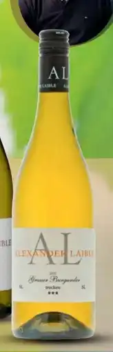 Citti YVEGAN Deutschland-Baden Weingut Alexander Laible Grauer Burgunder 3 Sterne Qualitätswein tilbud