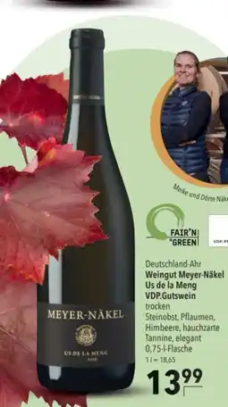Citti Deutschland-Ahr Weingut Meyer-Näkel Us de la Meng VDP.Gutswein tilbud