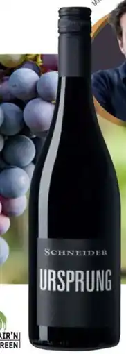 Citti Deutschland-Pfalz Weingut Markus Schneider Ursprung Rotweincuvée Qualitätswein tilbud