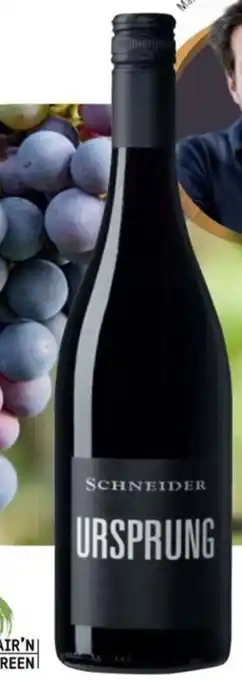 Citti Deutschland-Pfalz Weingut Markus Schneider Ursprung Rotweincuvée Qualitätswein tilbud