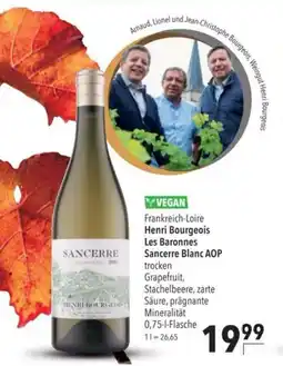 Citti Yvegan frankreich-loire henri bourgeois les baronnes sancerre blanc aop tilbud