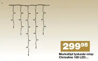 Markslöjd lyskæde istap Chrissline 100 LED