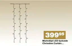 Bauhaus Markslöjd LED-lyskæde Chrissline Curtain tilbud