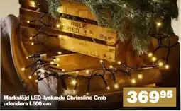Bauhaus Markslöjd LED-lyskæde Chrissline Crab udendørs L500 cm tilbud