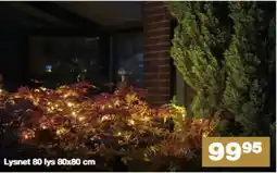 Bauhaus Lysnet 80 lys tilbud